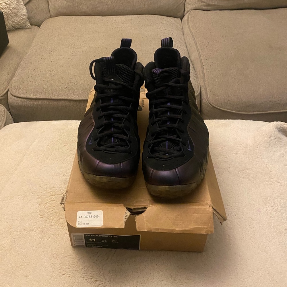 Nike Foamposite one Eggplant Sz11